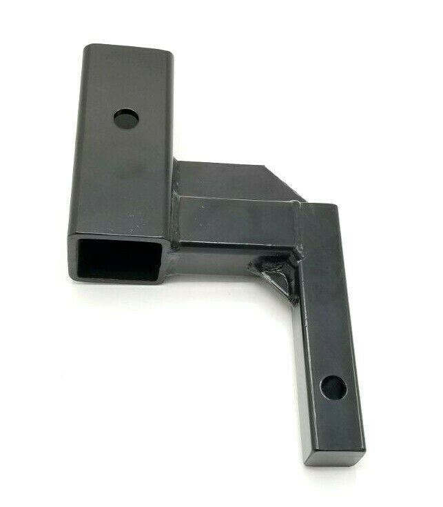 CR Brophy Hitch Adapter 1-1/4" to 2" Trailer Hitch Receiver with 5" Rise (HT5R)