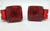 Pair Incandescent Box Light Over 80" Red Stop Turn Tail Boat RV Camper (J-2034 + J-2034-L)