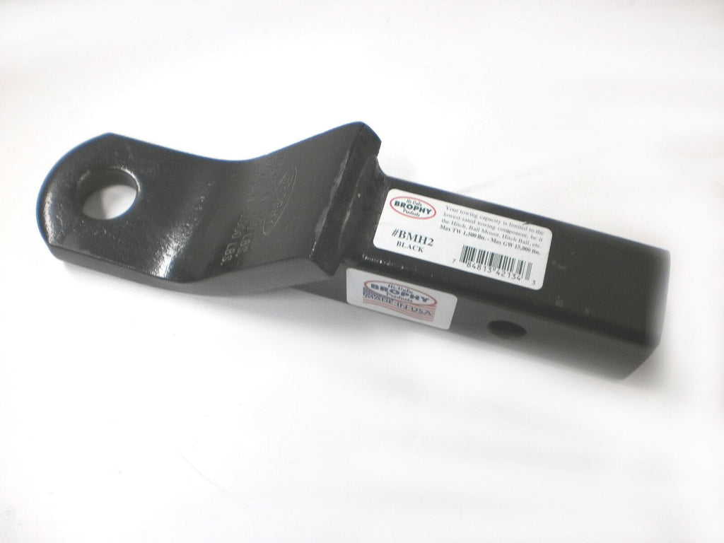 2" Drop USA Made Solid Steel Ball Mount Receiver Hitch 15,000# Heavy Duty  (BMH2)
