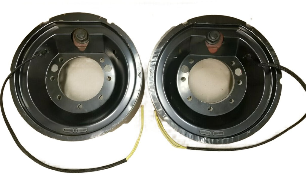 PAIR 12-1/4x5" 12K 15K Electric Backing Plate Trailer Brake Fit Dexter 5" 23-442 (BK-12KHDE-SET)