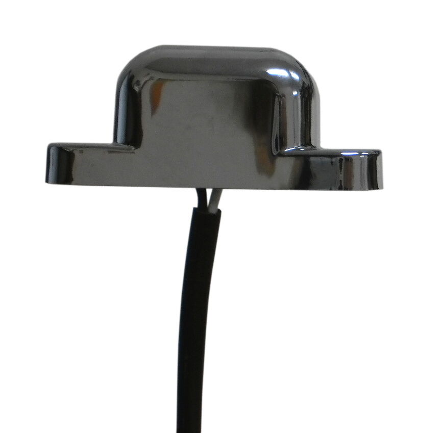 TecNiq LED License Plate Light Chrome Camper Trailer Map Step Short L11 USA (L11-WC00-1)