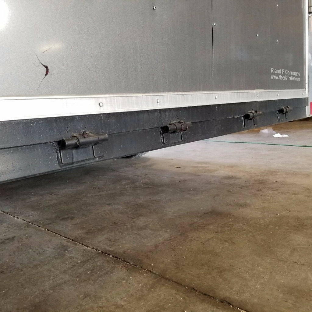 Jammy Greaseable Butterfly Weld-On Ramp Door Hinge | Heavy Duty Raw Steel Trailer Hinge(TBH02)