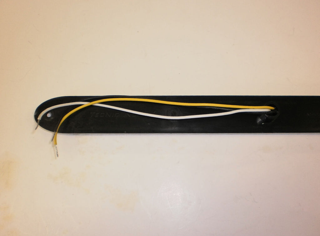 15" Amber Clear Dual Function Turn Marker Light LED Trailer TecNiq USA (T10-AC00-1)