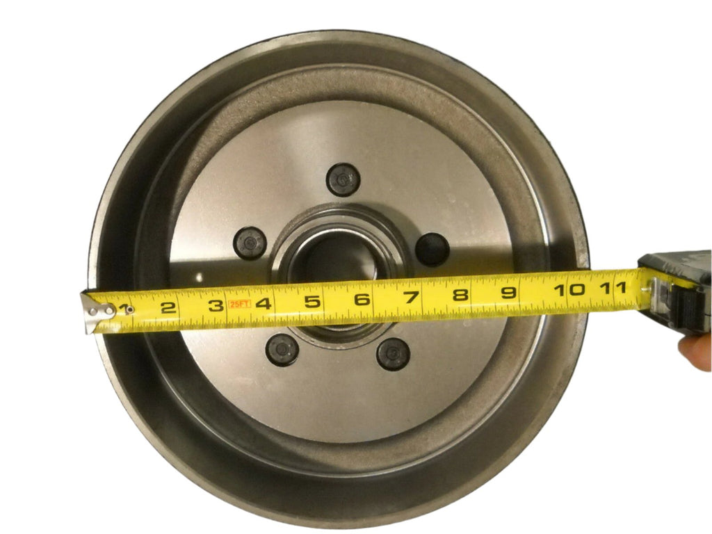 Add Trailer Brakes Kit – 3500 lb Axle, 5 on 4.5 Bolt Pattern, Electric Manual Adjust, Genuine Dexter Drums & Backing Plates (94545-B-DEX)