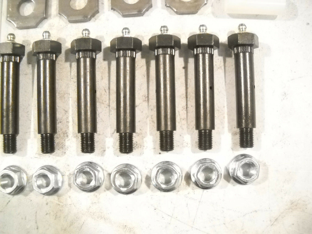 Suspension Rebuild Kit — Tandem Axle (Wet Bolts, Short Equalizers, Brass Bushings) (SRK-TA-WB-SE-BB)