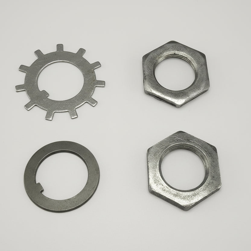 9k-10k GD 1-1/2" Spindle End Kit of Tongue, Tang, and 2 Hex Nuts (K71-367-00-RP)