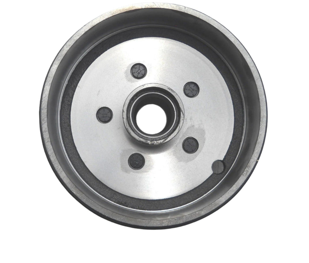 Basic Kit 5x5.5 Drum 3500# 10" Self Adjusting Backing Plate Left Only Trailer (94555-B-FSA-IMP-L)