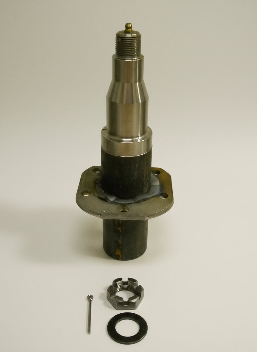 Trailer Axle Spindle #42 6000# 7000# W/ Brake flange EZ Lube hub Stub shaft Axel (SP-25042FZ-KIT)