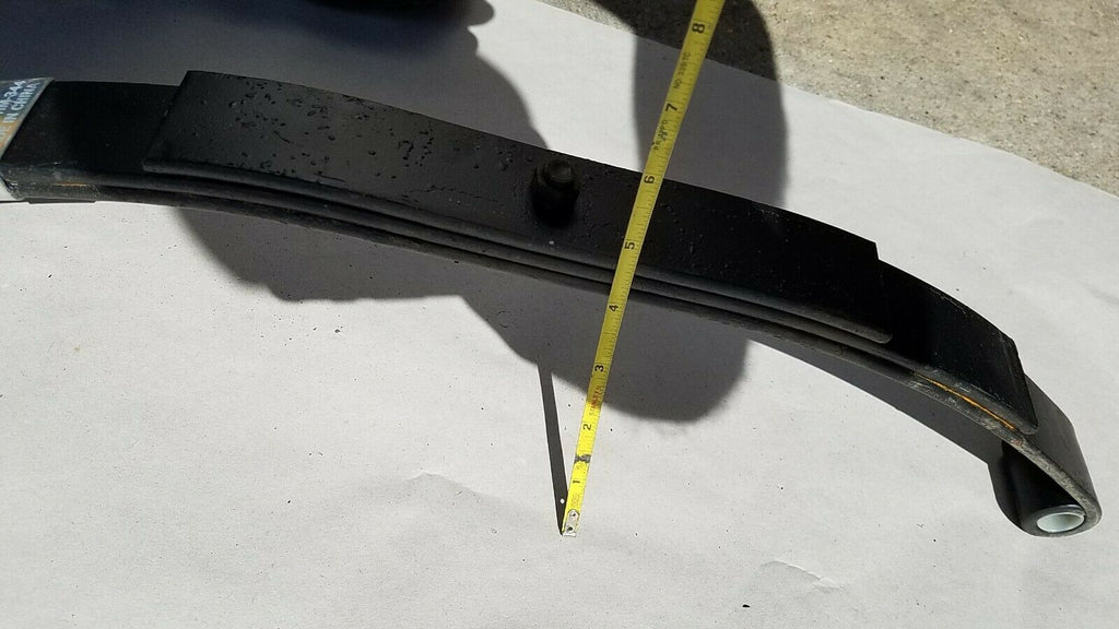 1- New 20" Trailer Leaf Spring 700# (1400# axle) Camper 3 Leaf UNA-168 72-16 (DE-7216)