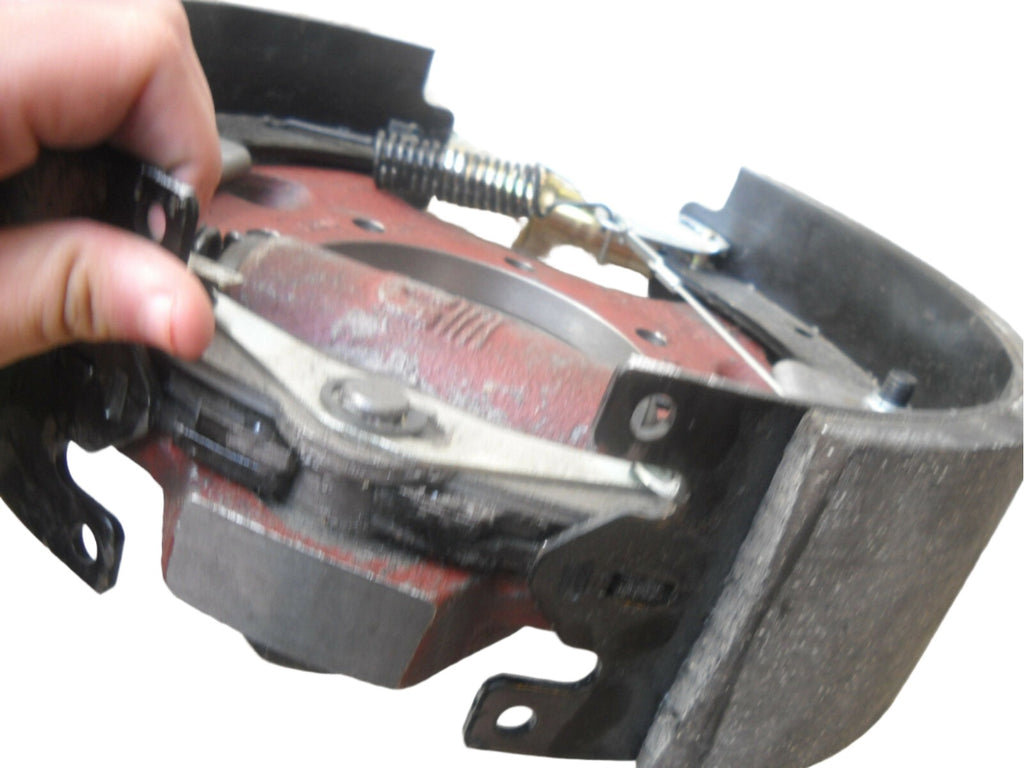 12-1/4 x 3-3/8" Dexter Pair Hydraulic Brake Backing Plate Trailer 10000 10K Axle (23-410-411)