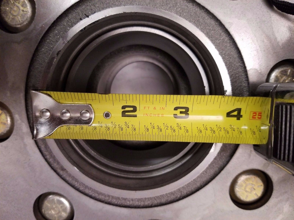 Dexter Drum 8K oil bath 9/16" stud 4.75" pilot hole 12.25" x 3.375 With Bearings (008-285-09-KIT)