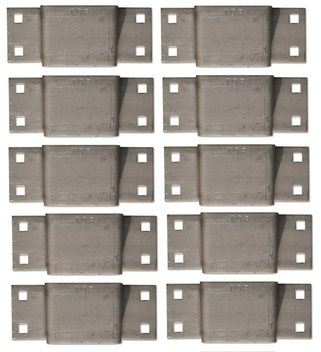 10 - Bolt On Stake Pockets Tapered Trailer Truck 12 Gauge Board Holder (BS-1-LOT10)
