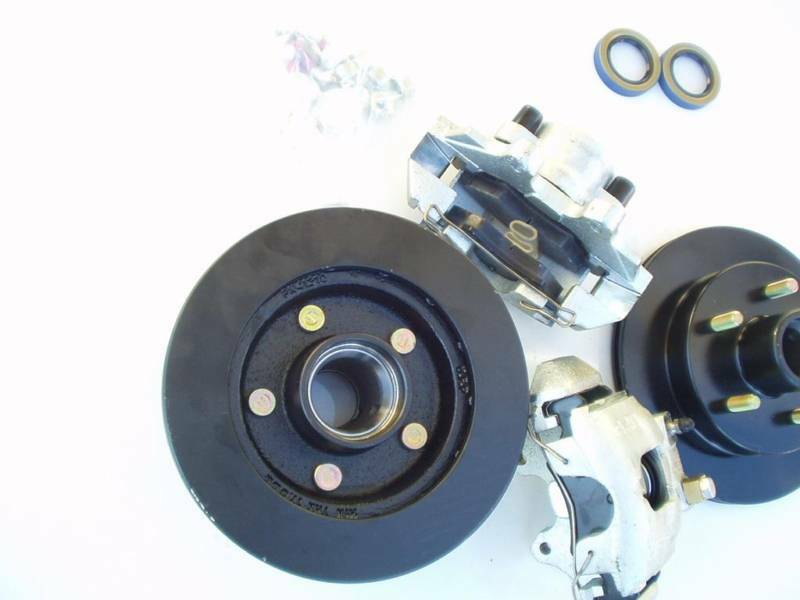 10" 3500# UFP Hydraulic Disc Brake Trailer Axle Boat Replacement Kit DB35 (UFP10DGK)