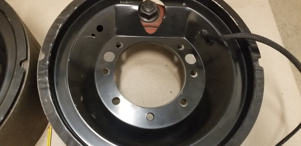 Four 12-1/4x5" 12K 15K Electric Backing Plate Trailer Brake Fit Dexter 5" (BK-12KHDE-SET2)