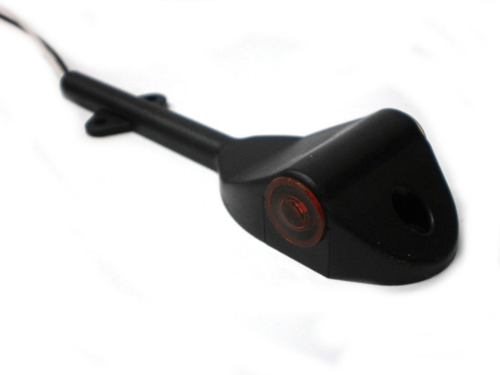 Drivers Right Low Profile LED Amber and Red Fender Marker Light Trailer Camper RV (J-52-FML)