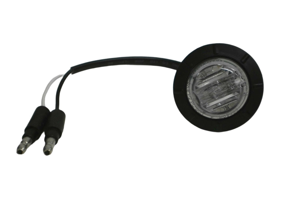 Maxxima M09400YCL Amber Clear 6 LED 1-1/4" Marker Light (M09400YCL)