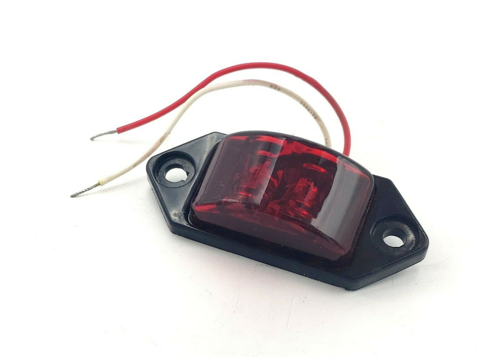 Kaper II 3-3/8" x 1-3/8" Red LED Clearance Marker Trailer Light P2 P3 Rated (L04-0038R)