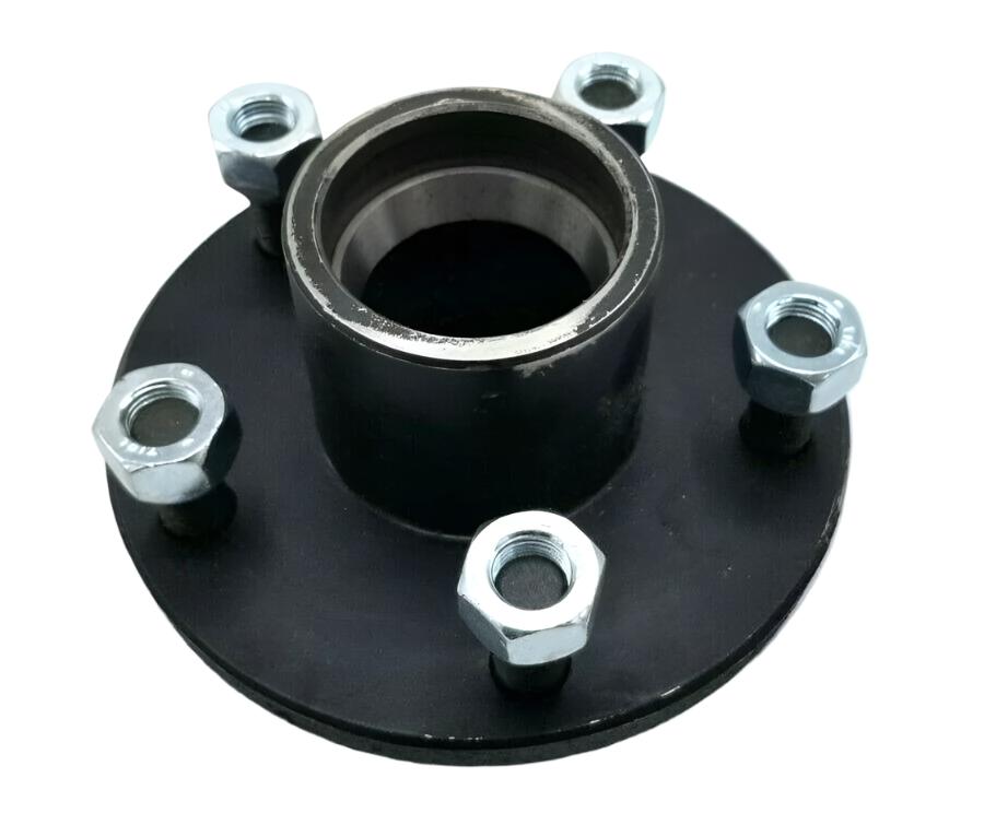 Pair - Stub End Replace Idler Axle Kit 5x4.5 Hub 2000# BT16 Spindle (BYOAK-5X45BT16-DNUFB-KITX2)