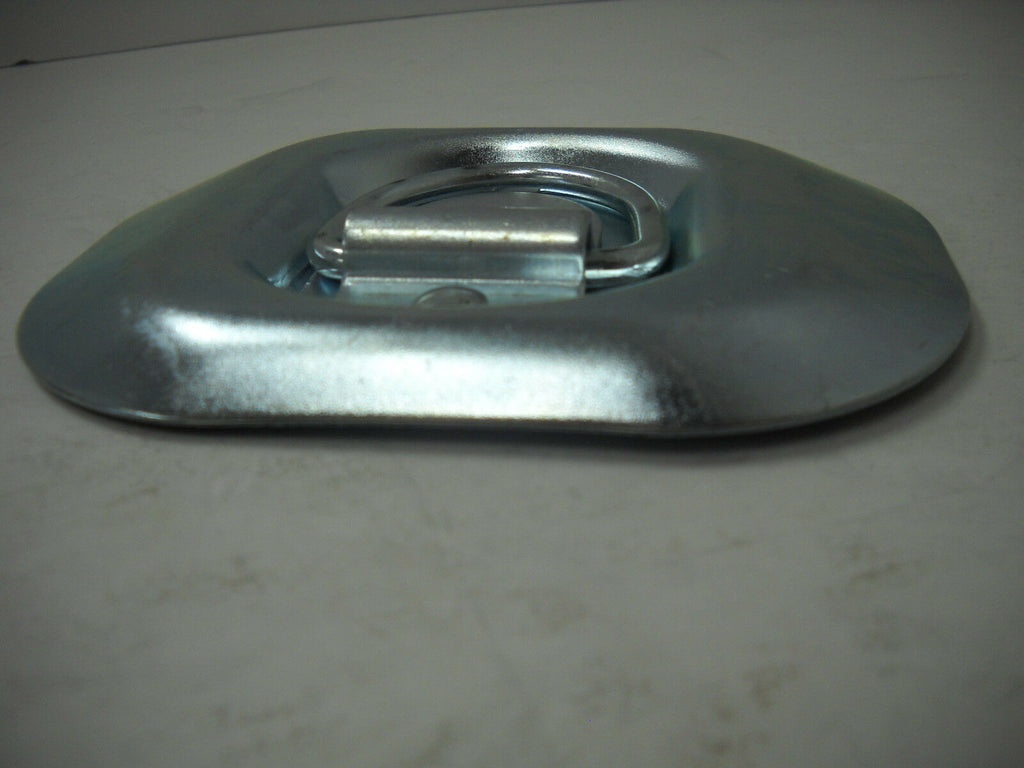 1/4" Mounting Ring Flush Mount Zinc D-Rings 1,500# Rated  (RR04)