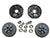 Add Brakes Basic 6x5.5 Drum 12" Electric Self Adj Backing Plate 6K Trailer Axle (92655-B-FSA-IMP)