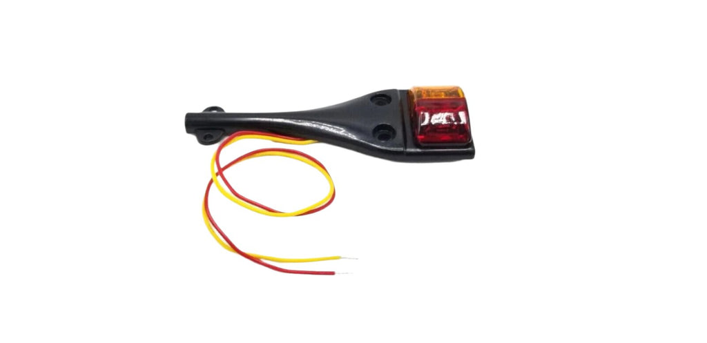 Pair Kaper II LED Amber/Red Fender Light w/Wire Guard 2 Wire 2 Diode Trailer (L04-0040-1P)