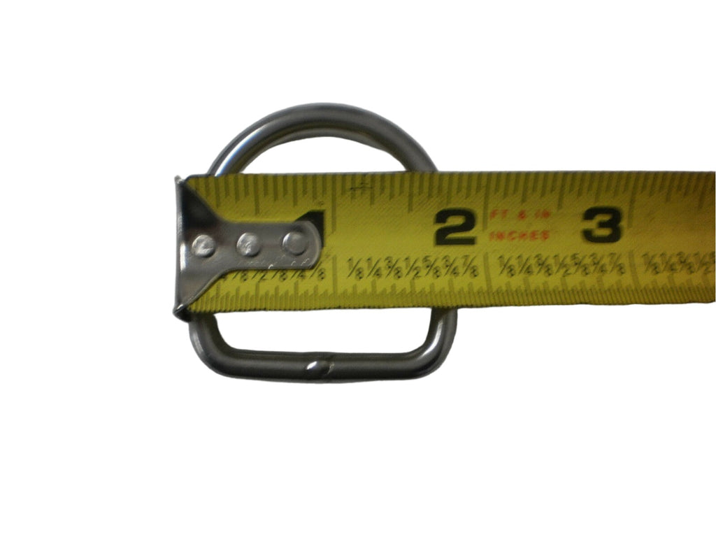 20 - 3/16" D Ring Rope Tie Down 1000# Rated Trailer ATV Snowmobile Truck Jeep (SR10-LOTOF20)