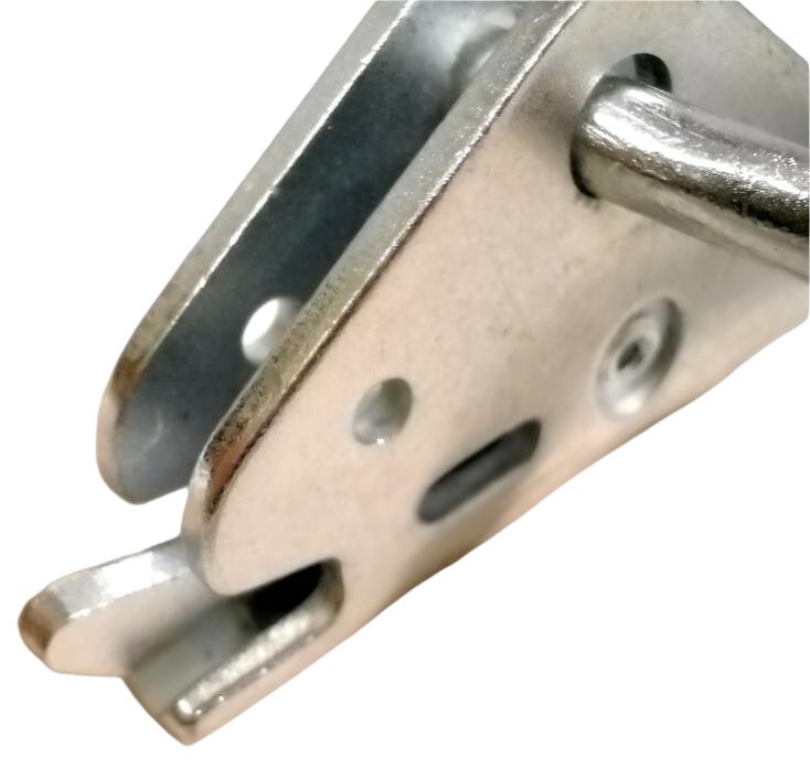 Brophy 4000# 2" Diameter Zinc-Plated O-Ring E-Track Motorcycle ATV UTV Trailer (ETR4)