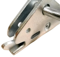 Brophy 4000# 2" Diameter Zinc-Plated O-Ring E-Track Motorcycle ATV UTV Trailer (ETR4)