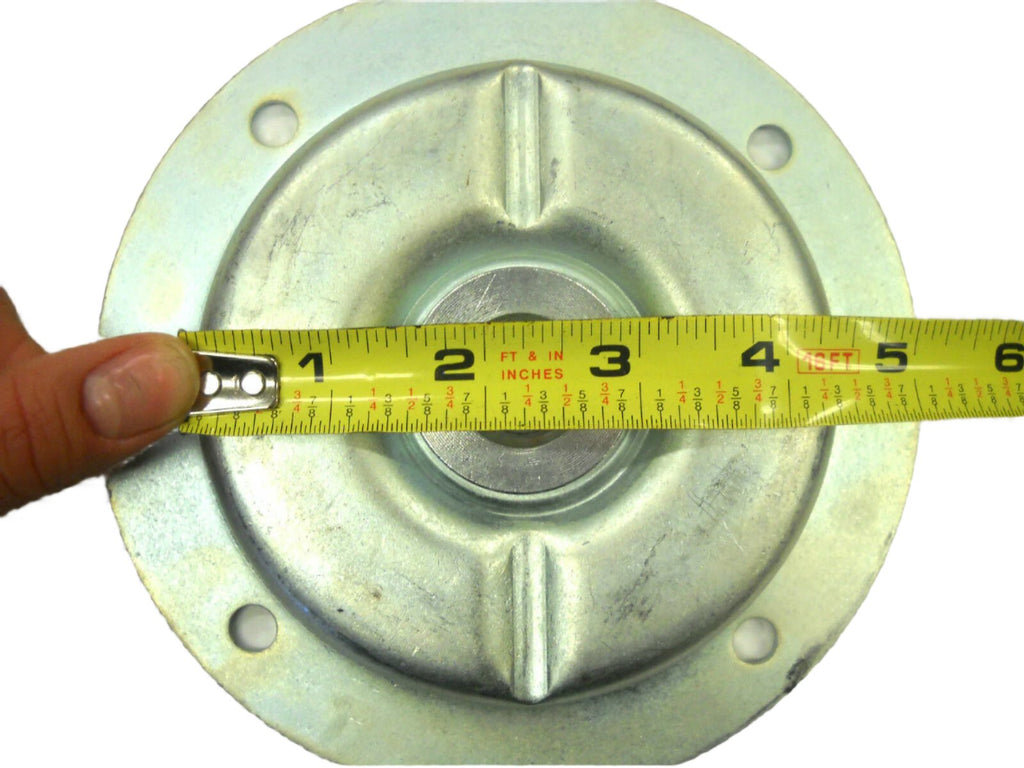 Recessed Full 360 Swivel 6000# Rated D Ring Tie Down with Backing Plate (RR06-BP)