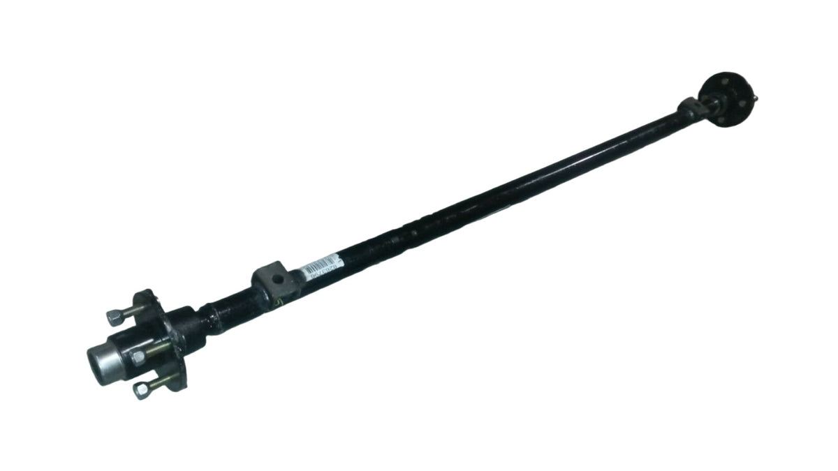 2000# Trailer Axle Tear Drop ATV Motorcycle Boat 63" Wide Hub Face 4 Lug (2000-63-4LUG)