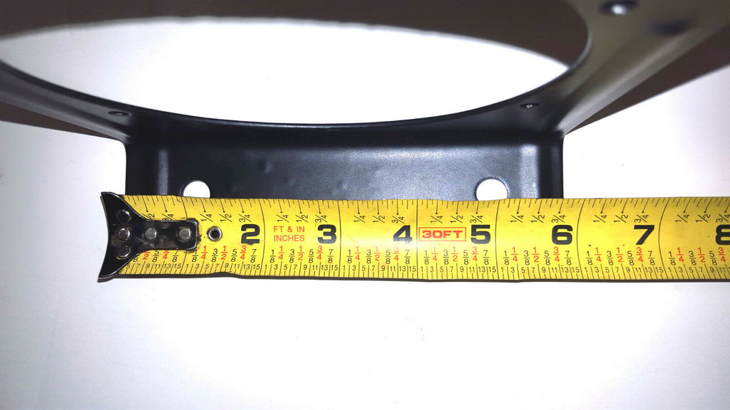 TWO - 4" Round 12 Diode Amber LED With Black Mounting Bra0cket Stop  Turn Tail (J-4512-ACK + J-40-BRKLOTOF2)