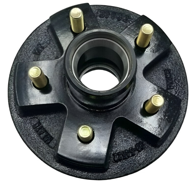 5x4.5 Electric Trailer Brake Kit 7" Drums & Genuine Dexter Brakes 2000# Axle (98545-B-IMP-DEX)