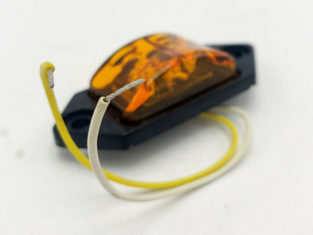 Kaper II 3-3/8" x 1-3/8" Amber LED Clearance Marker Trailer Light P2 P3 Rated (L04-0038A)