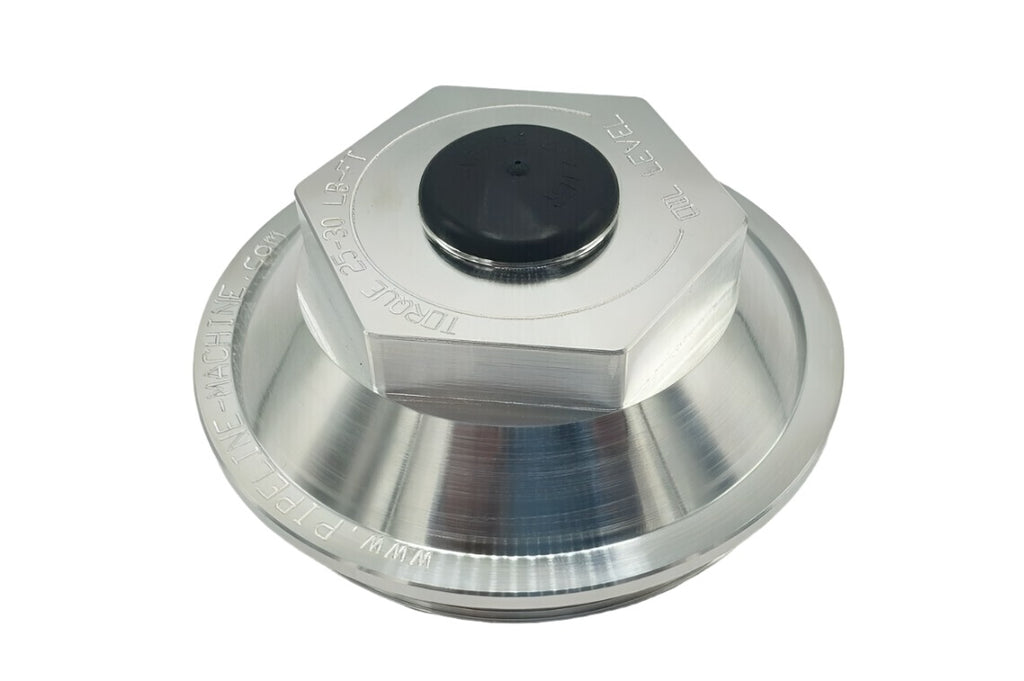 4.0" BILLET ALUMINUM Oil Bath Cap 21-36 Trailer Axle bearing hub 10K-HD 12K-15K (21-36 Billet-KIT)