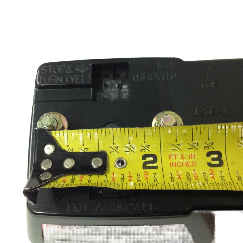 Incandescent Box Light Street Side Over 80" Red Stop Turn Tail Boat RV Camper (J-2034)