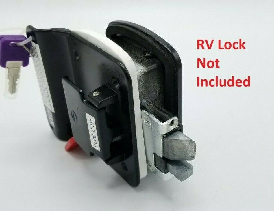 RV Door Lock Spacer 1/4" White Plastic Trailer Camper RV  (TTL-SPACER-9000)