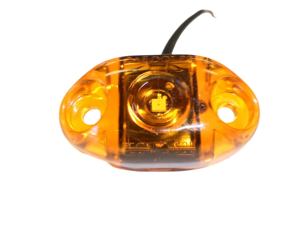 FIVE - TecNiq Amber LED Clearance Marker Light Camper Trailer Truck USA (S21-AA00-1-LOTOF5)