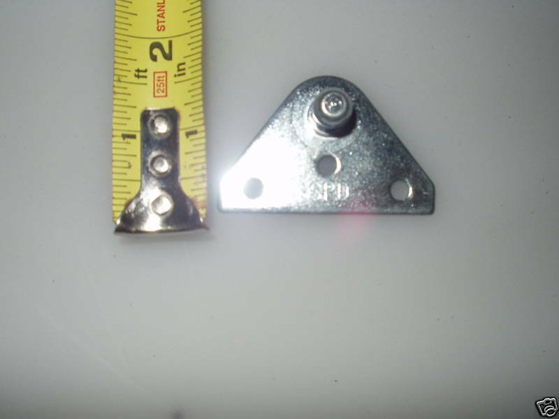10MM Flat Bracket 1-1/4" Mount Flange Gas Strut Prop Rod (LPB12)