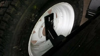 Universal Trailer Spare Tire Mount fits ALL 4 5 6 8 Lug Stud Wheels Carrier RV (STC-RP-K)