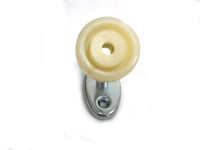 3" Angled Zinc Surface Mount Door Stop with Stopper Trailer RV Camper (J-D2)