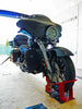 Lock N Load Deluxe Motorcycle Wheel Chock BK100 Black/Orange One Size Fits All (BK-100)