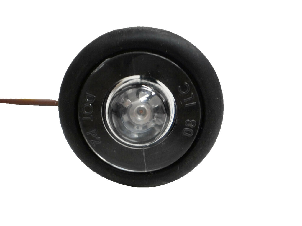 1" Round Red Clear Innovative Saucer Marker Clearance Hot Spot Bullet Trailer (216-4500-1)