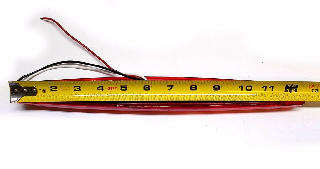 12" Red LED Stop Turn Tail Surface Mount 20 Diode Trailer RV Stealth Kaper II (L03-0057)