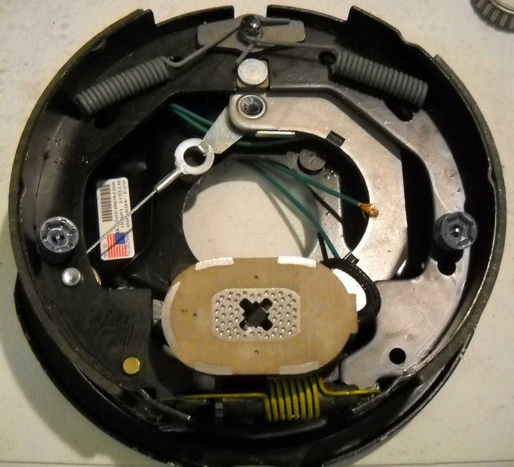 Add Brakes Basic Dexter 5 x 4.75 3500# Drums Dexter 10" Never Adjust Backing (945475-B-FSA-DEX)