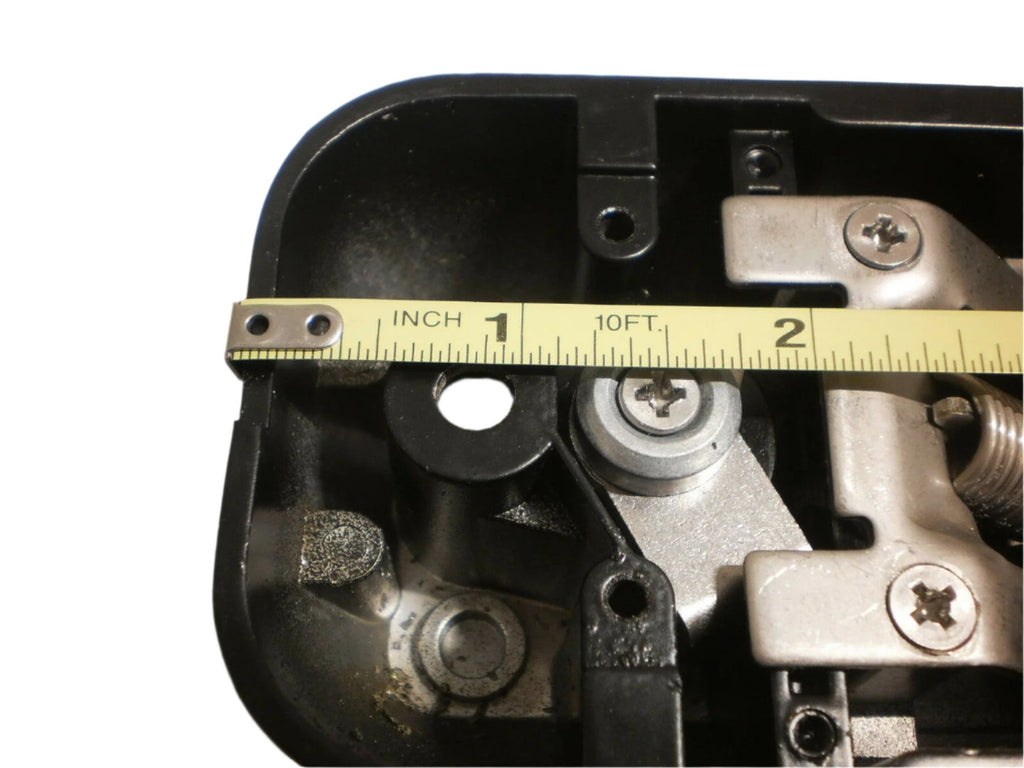 Black Self Latching Cargo Trailer Cambar Door Latch Vise Lock Cam Bar Handle (CBL-B-KIT)