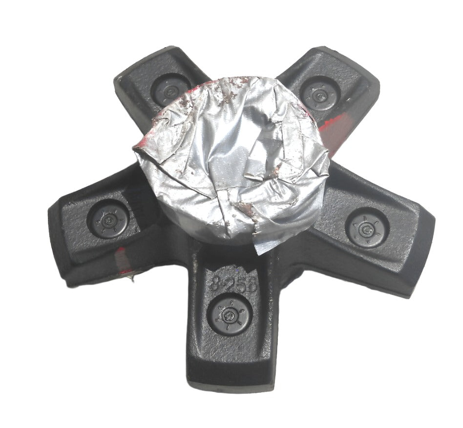 2- Genuine Dexter 5x5 Hubs with 3500# Bearing Kits Replace Trailer Idler Axle (825607-KITX2)