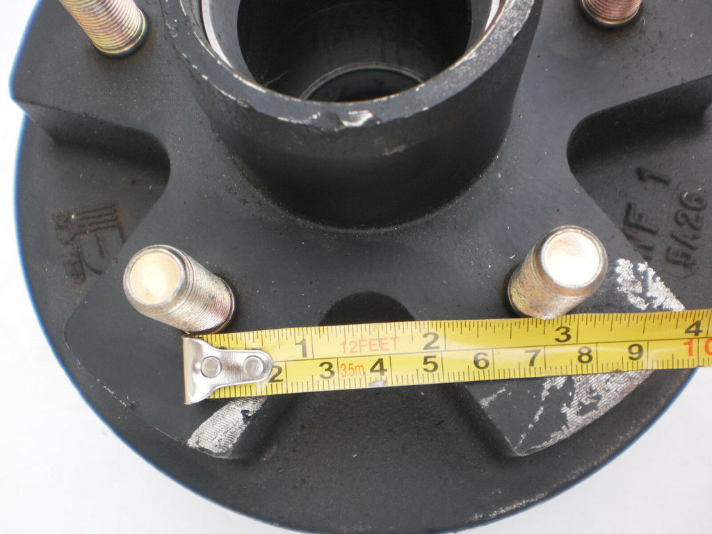 PAIR -7" Genuine Dexter 5 x 4.5 Drum 2000# Backing Plate Trailer Add Brake axle (7IN5BD-B-DEX)