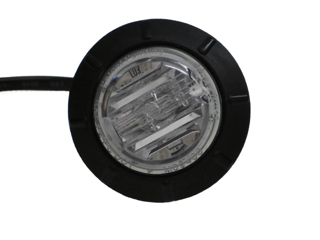 Maxxima M09400RCL Red Clear 6 LED 1-1/4" Marker Light (M09400RCL)