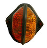 One  LED Amber/Red Innovative Fender Light Truck Trailer RV (215-0100-1)