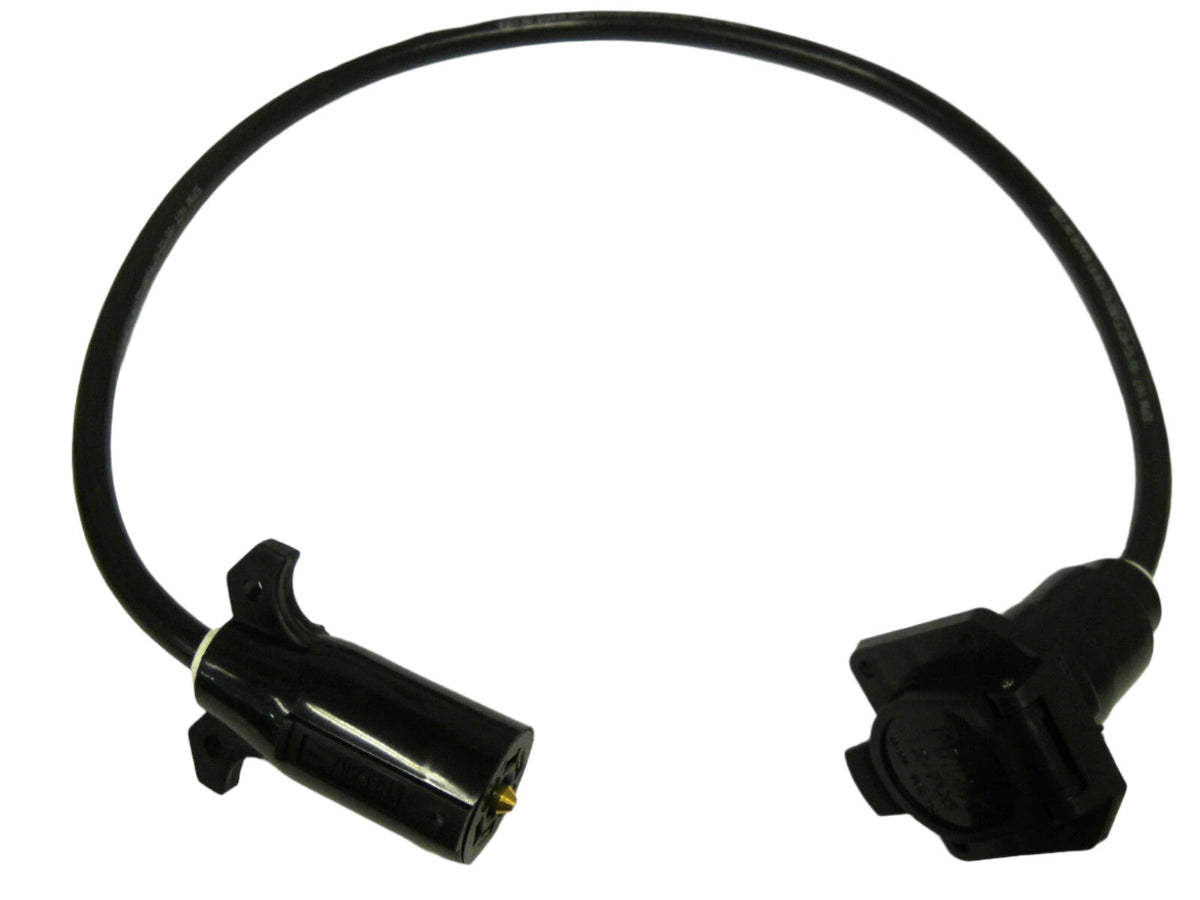 7 Way 3 Foot Trailer Extension Cord Camper RV Truck (EXT-7WAY-3FT)